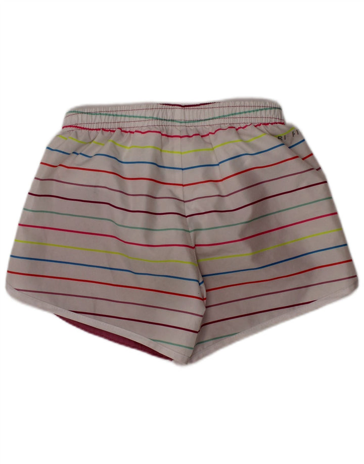 Nike Sportshorts für Mädchen, 5–6 Jahre, mittelrosa gestreift