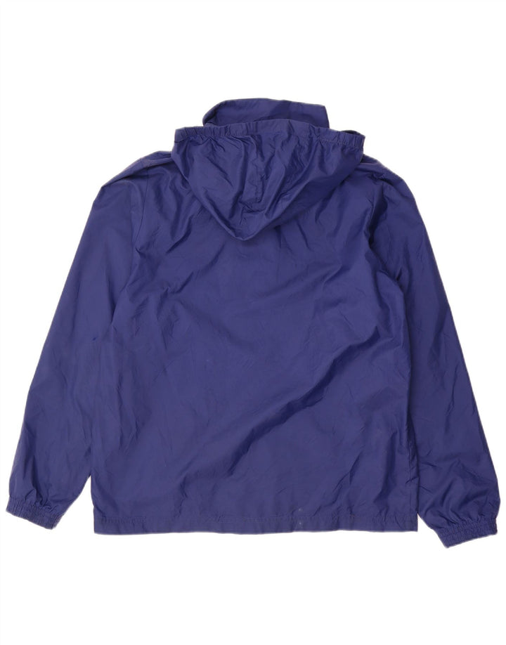 Adidas Regenjacke mit Kapuze für Jungen, 13–14 Jahre, marineblaues Polyester