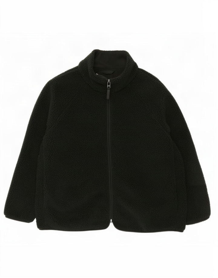 Marks & Spencer Damen Fleecejacke UK 20 2XL Grün Polyester