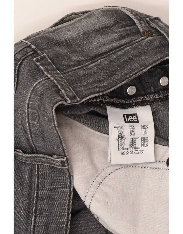 Lee Herren Powell Slim Jeans W30 L29 Graue Baumwolle