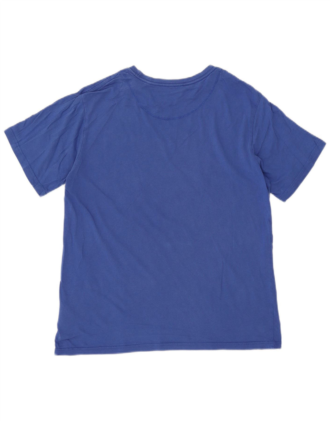 ELLESSE Herren-T-Shirt mit Grafik, Größe S, Blau, Baumwolle