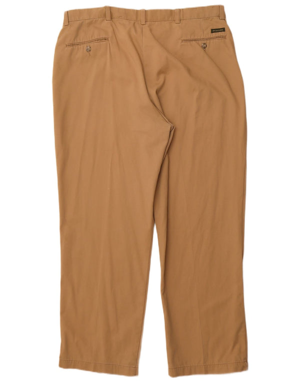 DOCKERS Gerade Anzughose für Herren, W40, L30, beige Baumwolle