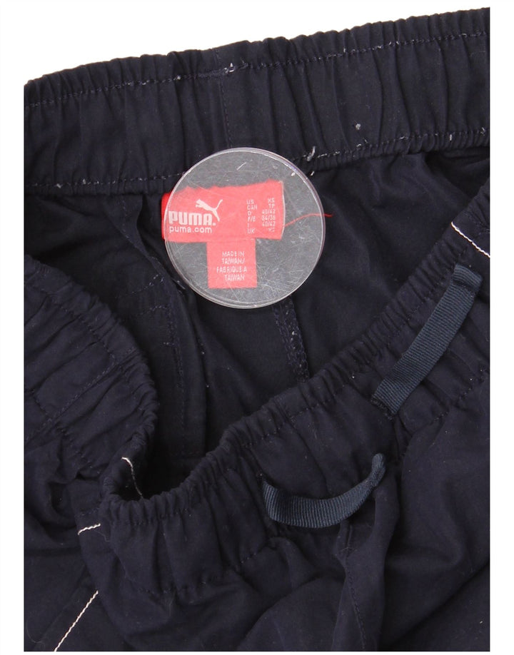 PUMA Herren Graphic Sport Shorts XS Marineblau Farbblock