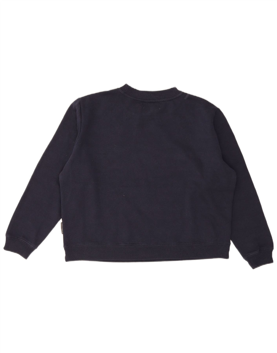 FRENCH CONNECTION Damen Grafik-Sweatshirt-Pullover UK 16 Large Marineblau