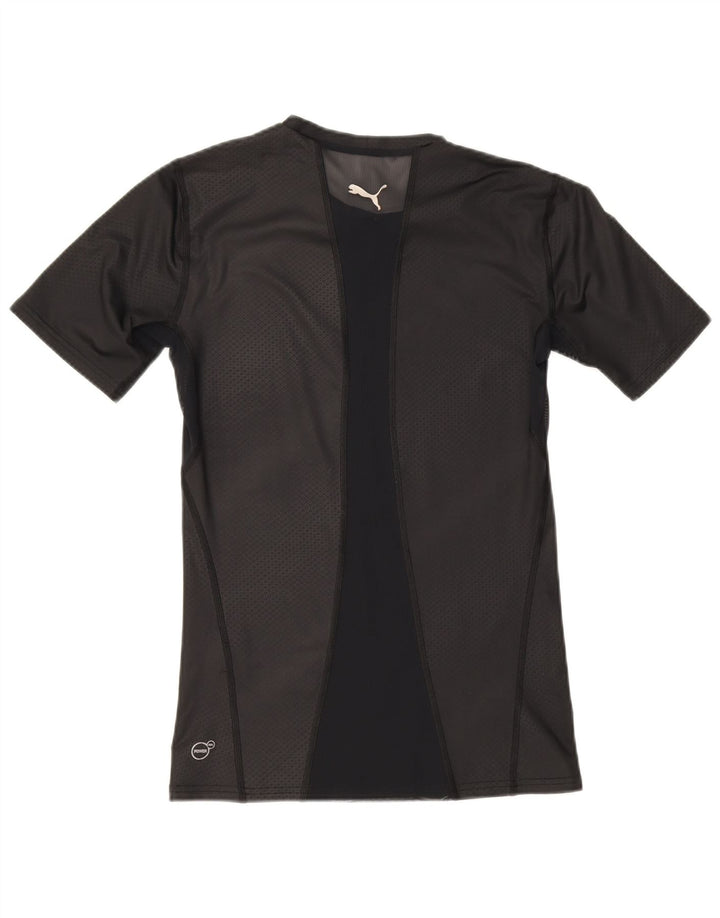 Puma Herren BVB Dortmund Grafik T-Shirt Top Medium Schwarz