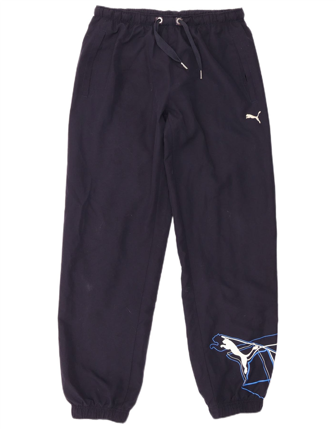 PUMA Herren Grafik-Trainingsanzug-Hose, mittelgroß, Marineblau