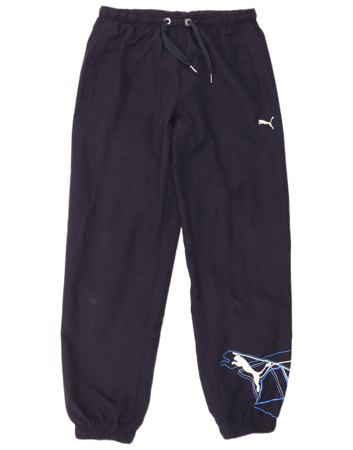 PUMA Herren Grafik-Trainingsanzug-Hose, mittelgroß, Marineblau