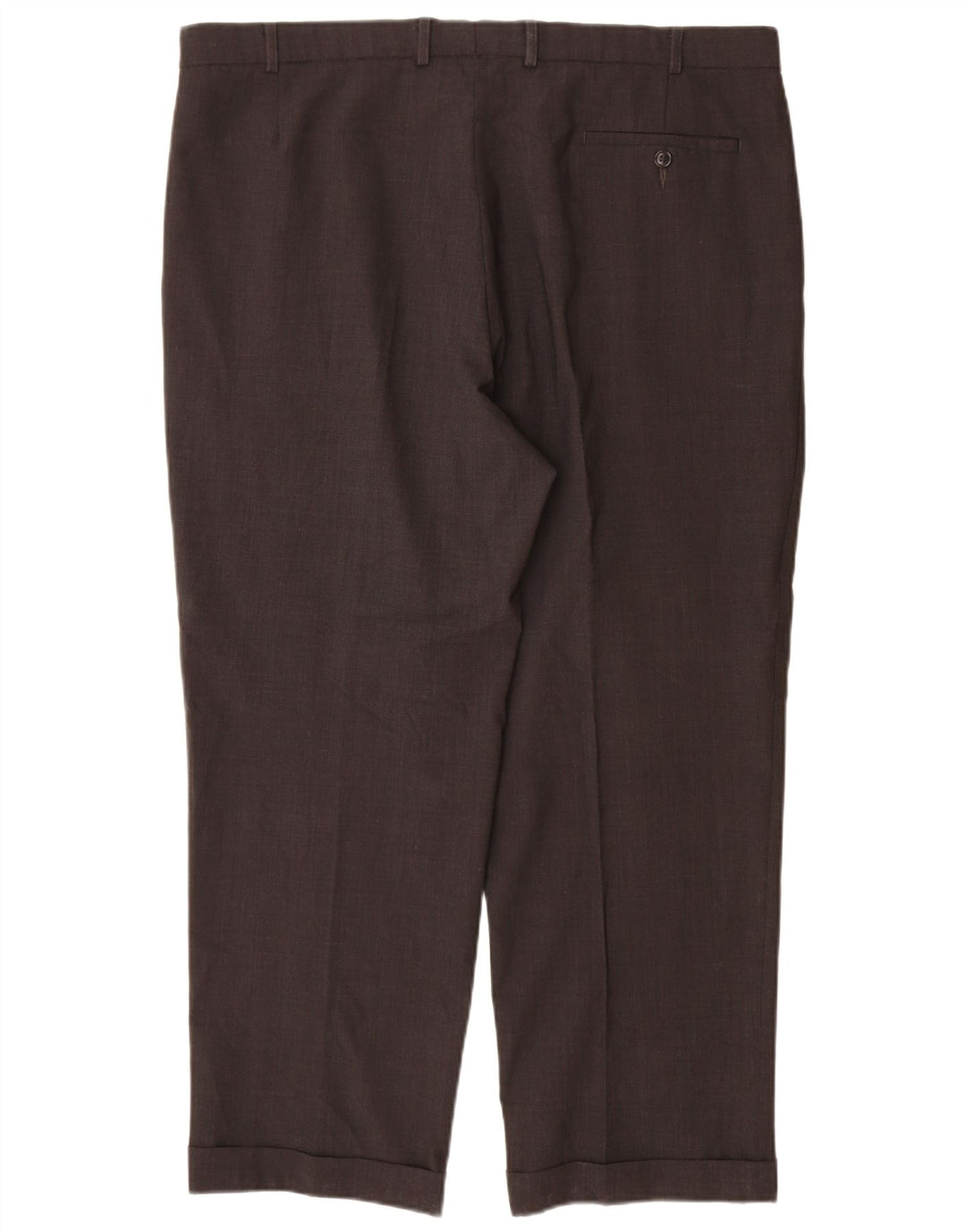 Marks & Spencer Herren-Anzughose mit Pegged-Anzug, W40, L29, graues Polyester