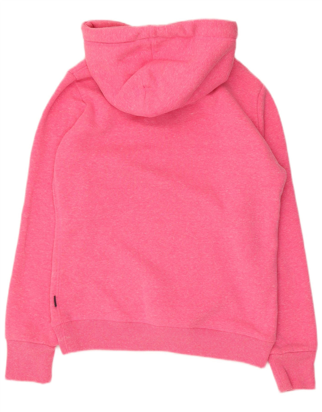 Superdry Graphic Hoodie-Pullover für Damen, UK 10, Größe S, rosa geflecktes Polyester