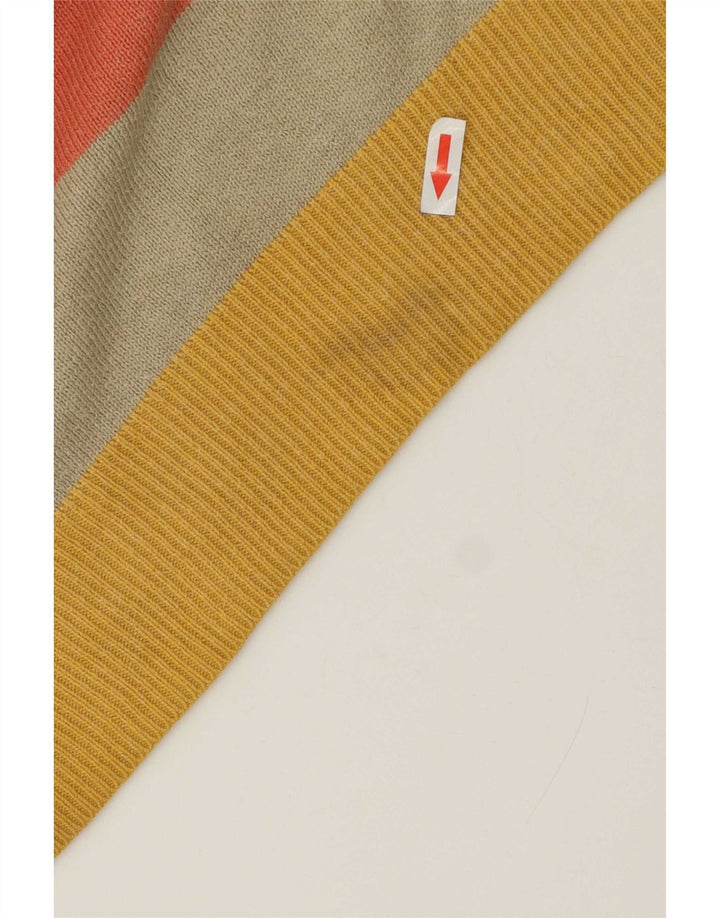 Quiksilver Herren-Pullover mit U-Boot-Ausschnitt, mittelgroß, mehrfarbig gestreift
