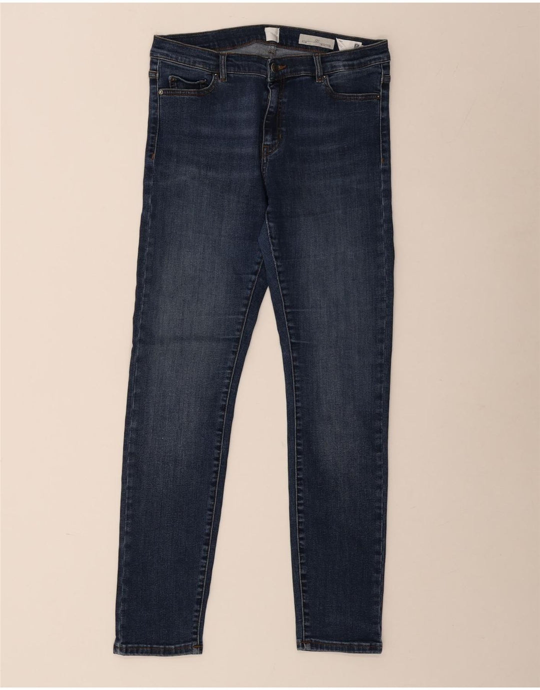 Hugo Boss Damen Slim Jeans W30 L32 Blaue Baumwolle