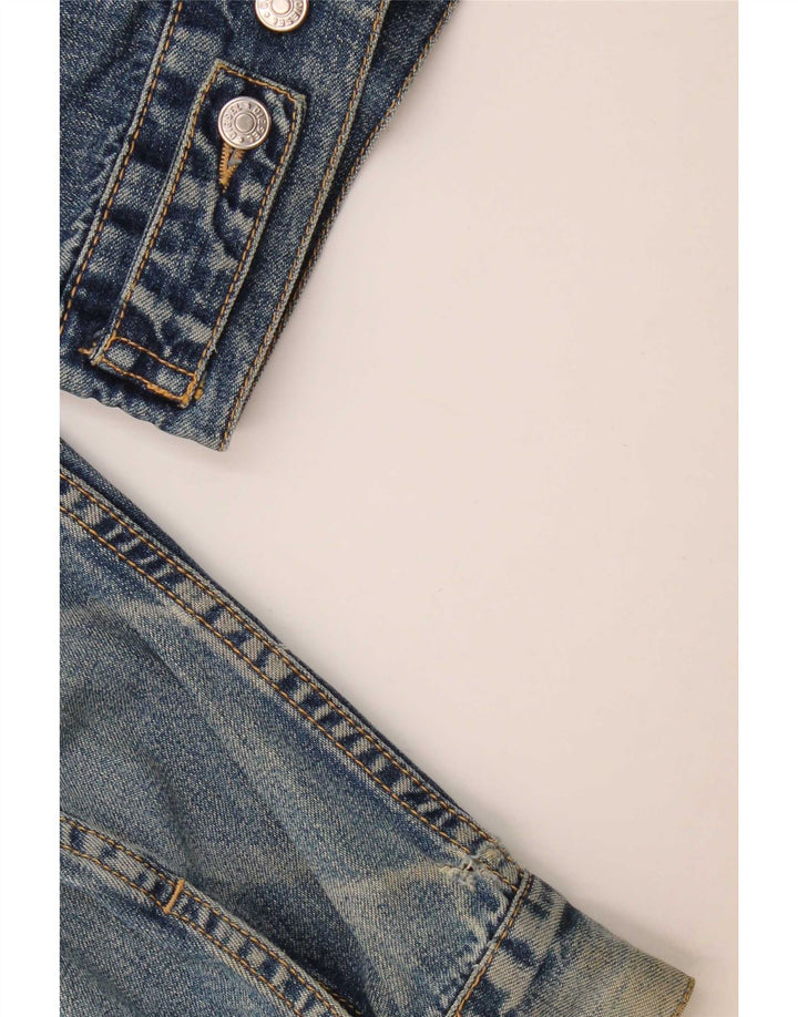 Diesel Jeansjacke für Jungen, 11–12 Jahre, XL, blaue Baumwolle