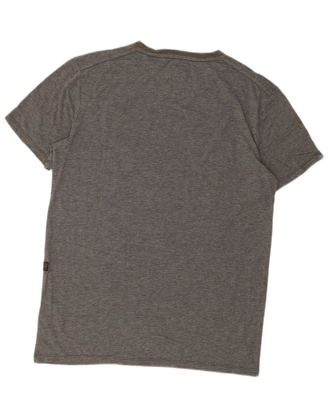 G-STAR Herren-T-Shirt mit Grafik, Größe L, Baumwolle, Grau
