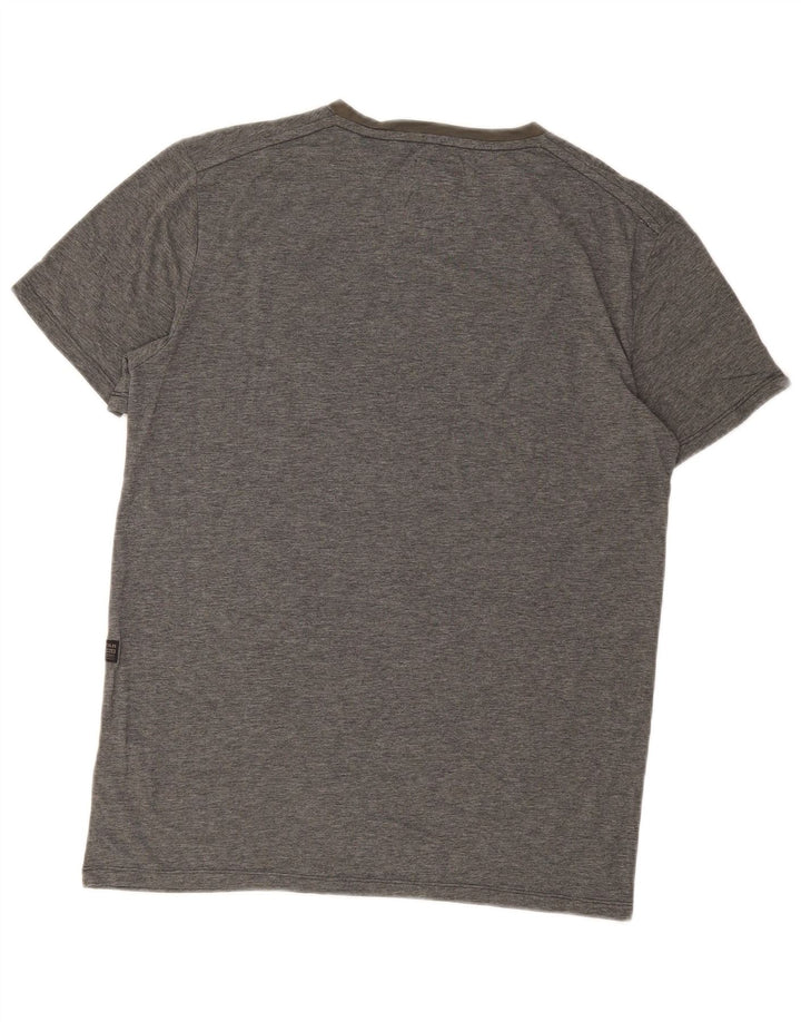 G-STAR Herren-T-Shirt mit Grafik, Größe L, Baumwolle, Grau