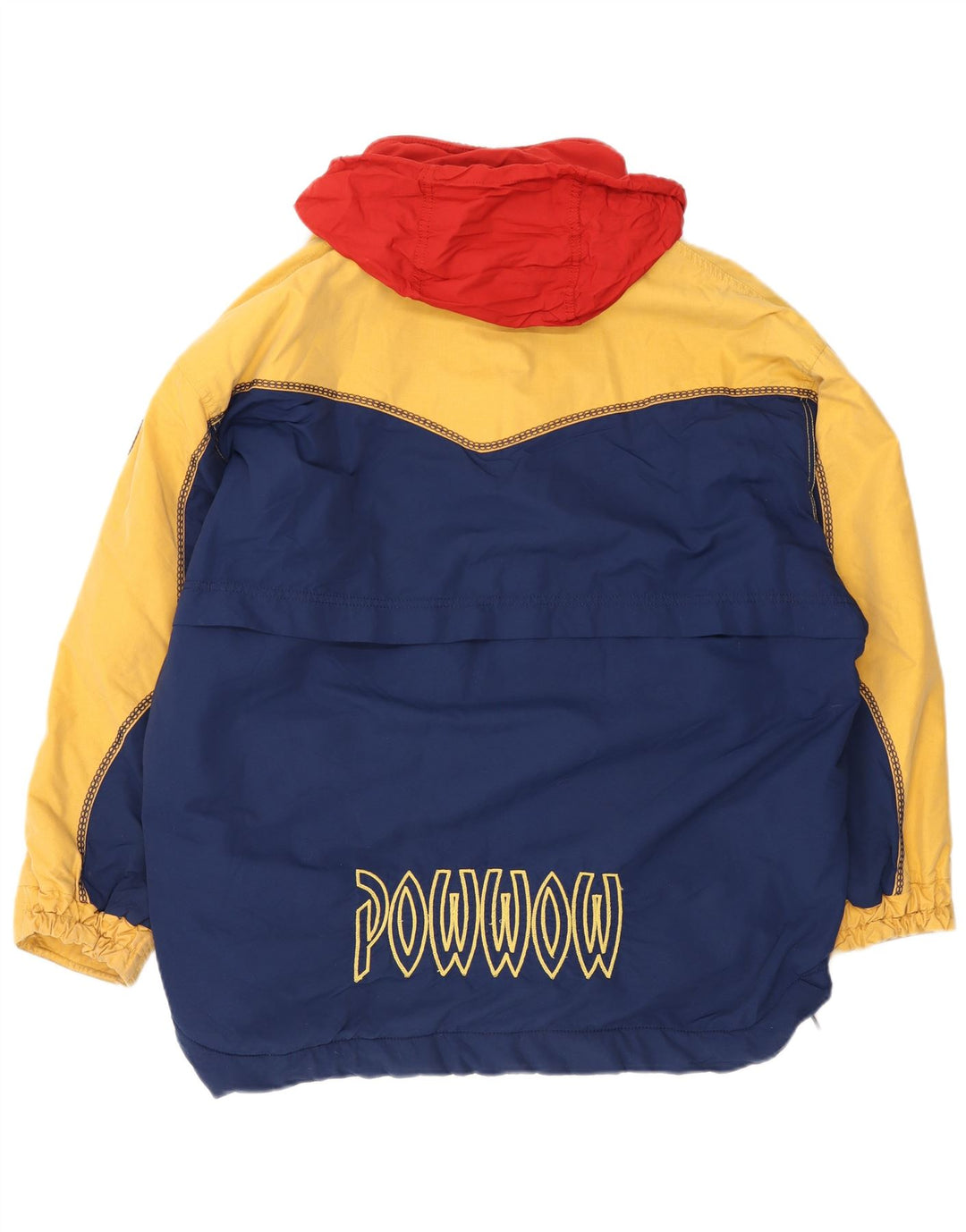 Think Pink Herren Loose Fit Graphic Anorak Jacke UK 40 Large Marineblau