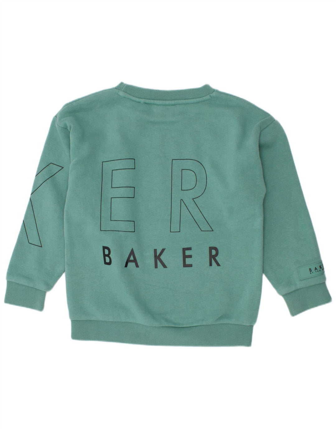 Ted Baker Jungen-Sweatshirt mit Grafik, 4–5 Jahre, grüne Baumwolle