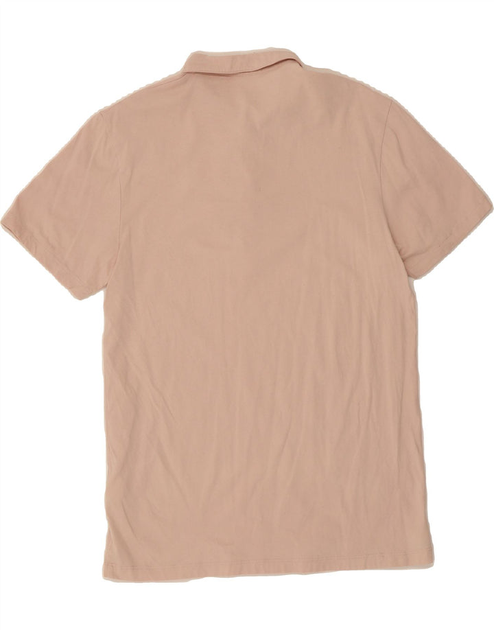 ALL SAINTS Mens Polo Shirt Medium Pink Cotton Vintage All Saints and Second-Hand All Saints from Messina Hembry 