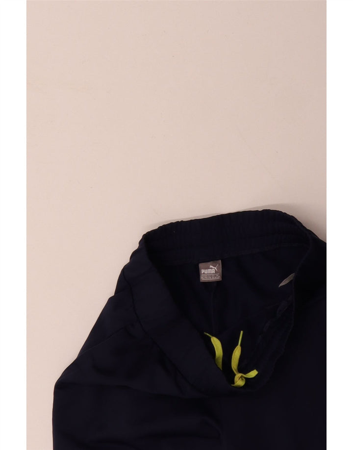 PUMA Jungen-Trainingshose, 15–16 Jahre, marineblaues Polyester