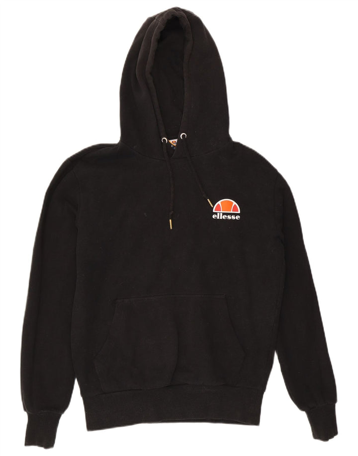Ellesse Herren Kapuzenpullover Small Schwarz