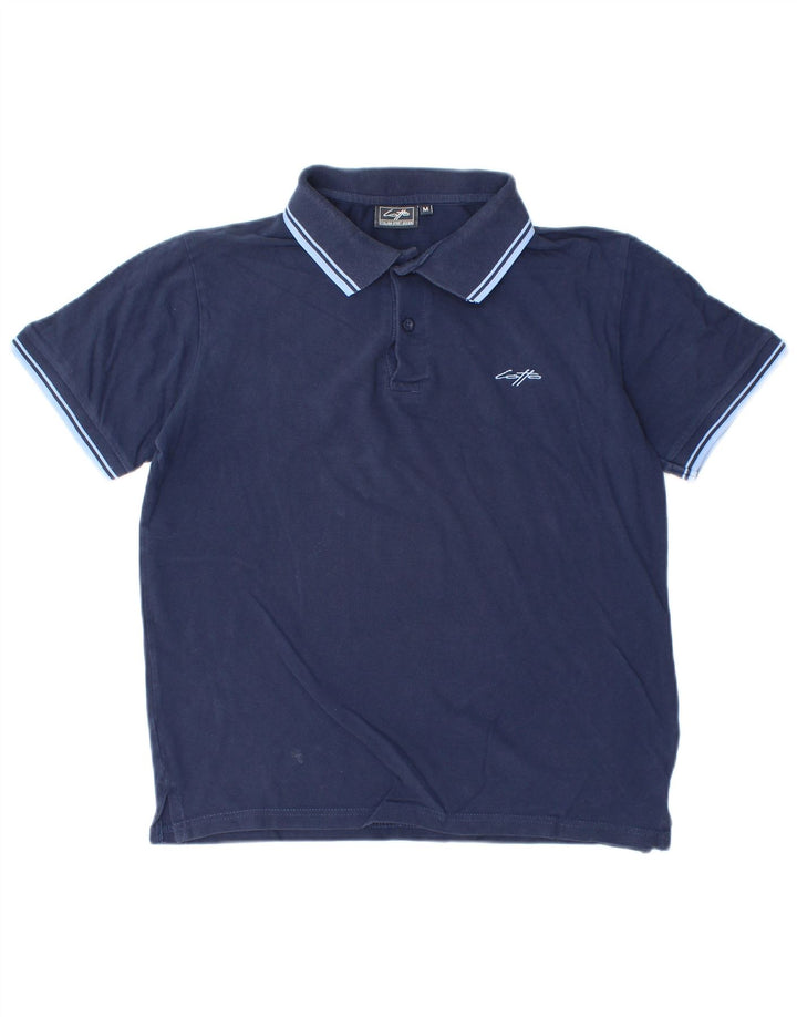 Lotto Herren Poloshirt Medium Marineblau gestreift