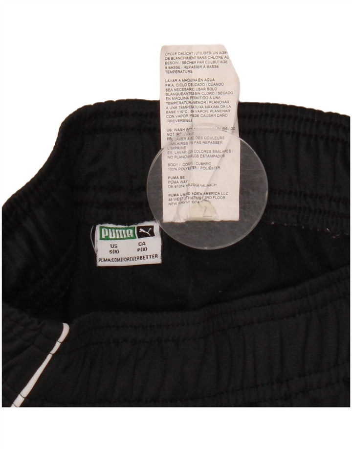 PUMA Jungen-Trainingshose, Jogginghose, 7–8 Jahre, Größe S, Schwarz, Polyester