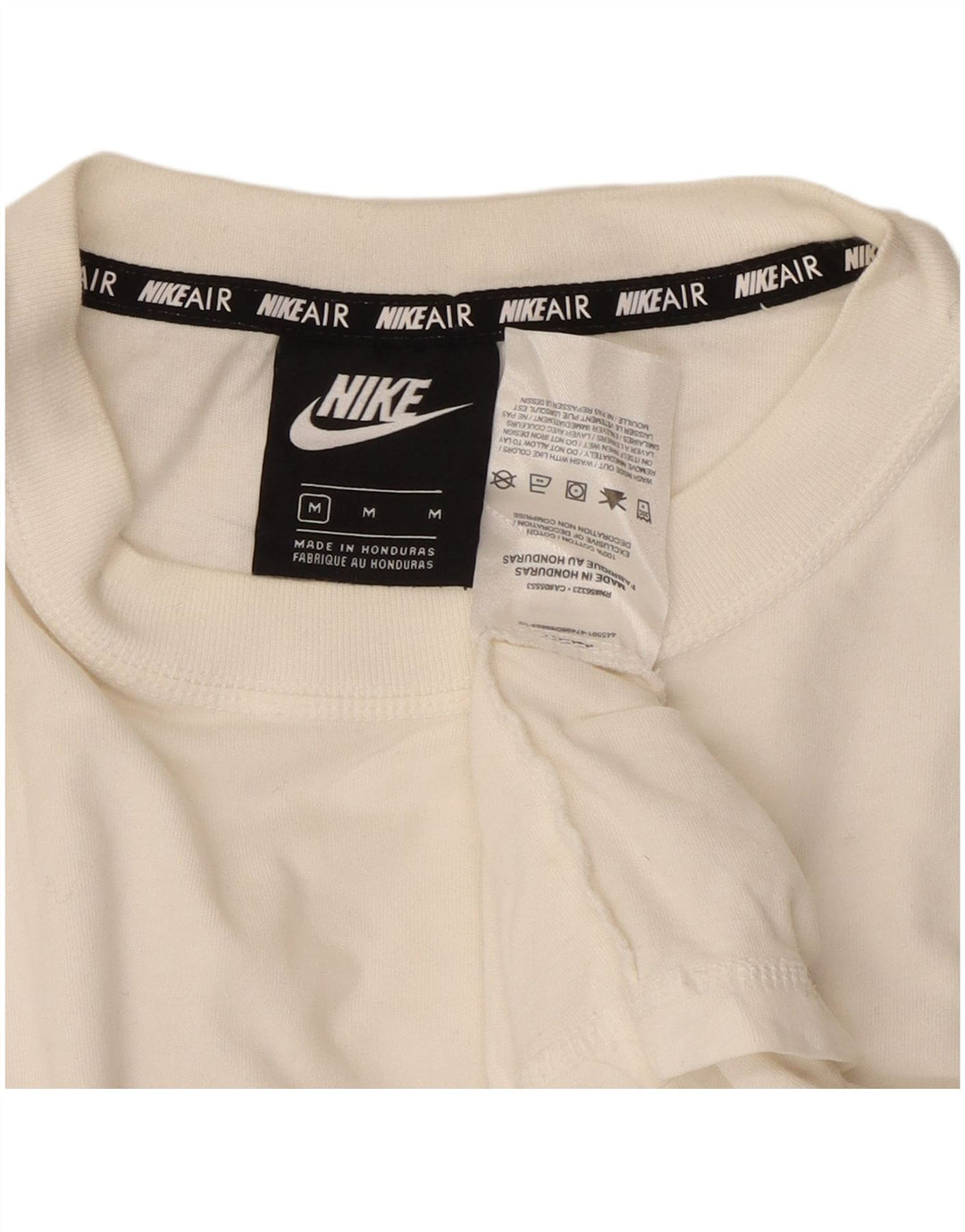 NIKE Herren-T-Shirt mit Grafik, mittelweiße Baumwolle