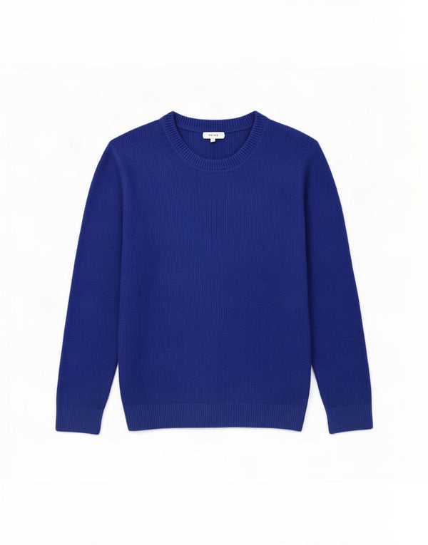 Reiss Damen-Pullover mit U-Boot-Ausschnitt, Gr. 18, XL, Blau, Acryl