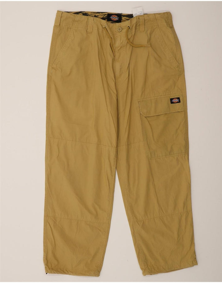 Dickies Gerade Herren-Cargohose W36 L28 Beige Baumwolle