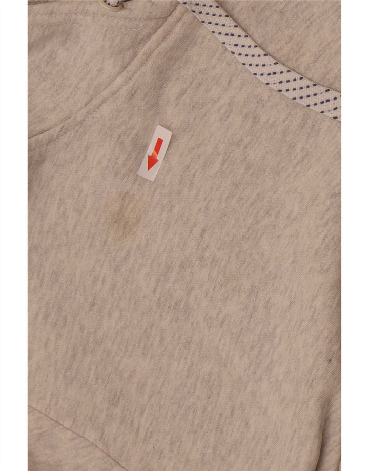 Mountain Warehouse Damen-Kapuzenpullover aus mittelgrauer Baumwolle, Größe UK 14