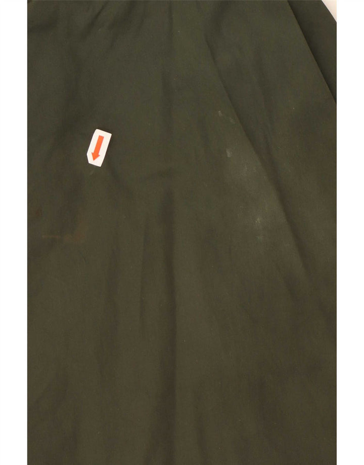 Max Mara Damen Faltenrock W30 Mittelgrün