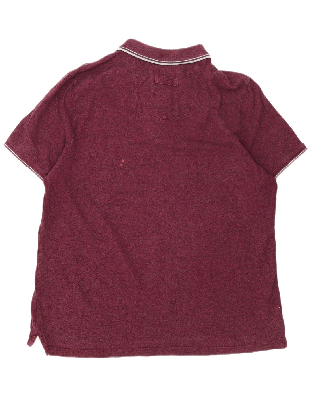 Fat Face Herren-Poloshirt 3XL, kastanienbraun, gestreift, Baumwolle