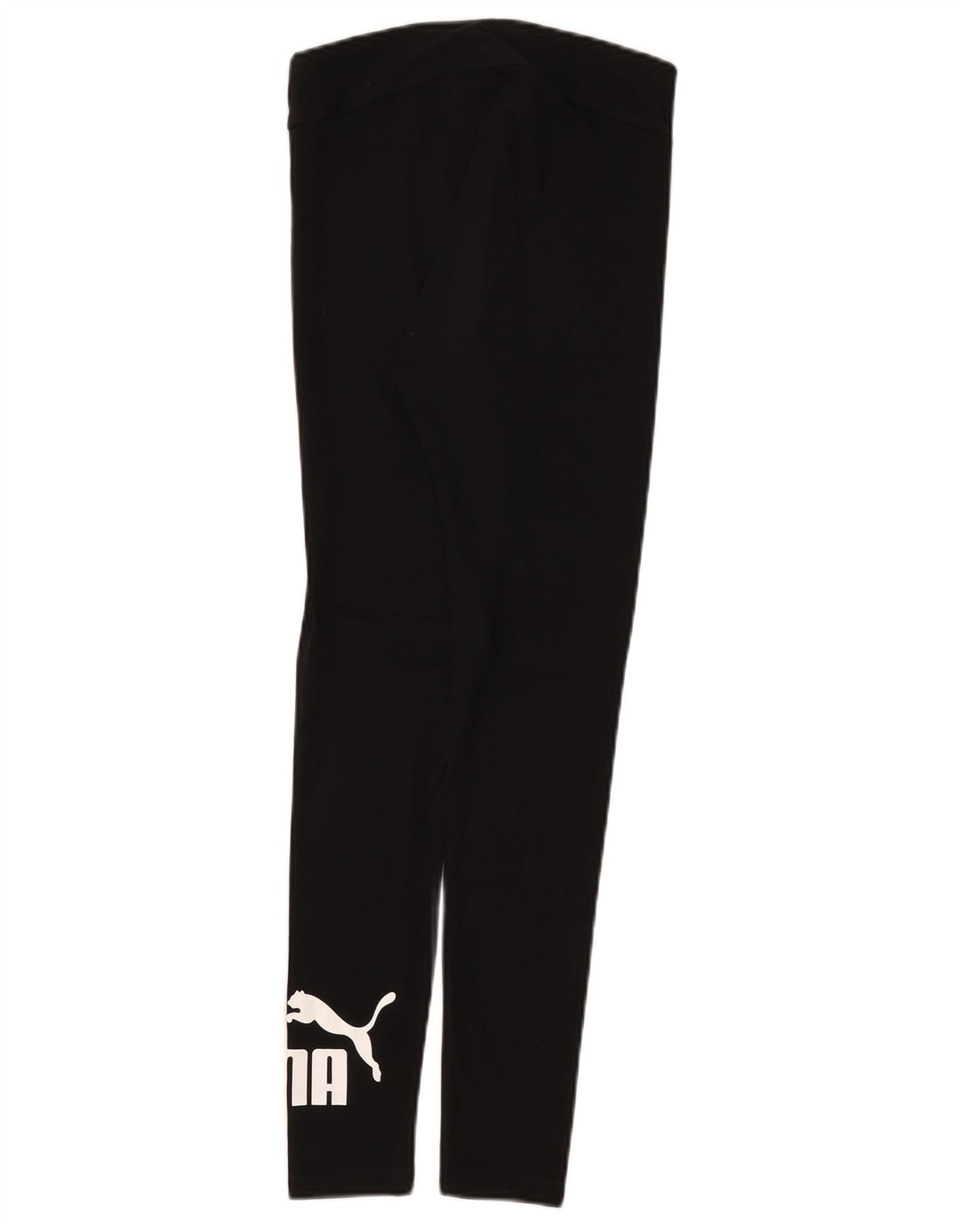 Puma Damen Graphic Leggings UK 8 Small Schwarz