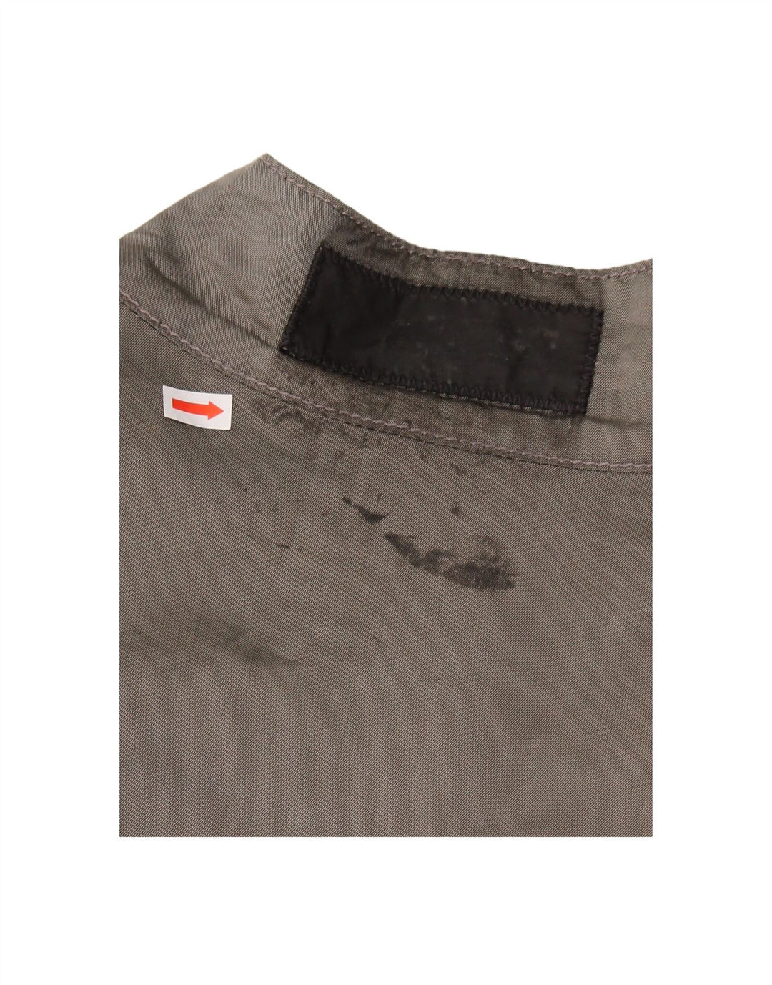 REFRIGIWEAR Womens Bomber Jacket UK 16 Large Grey Colourblock Polyamide