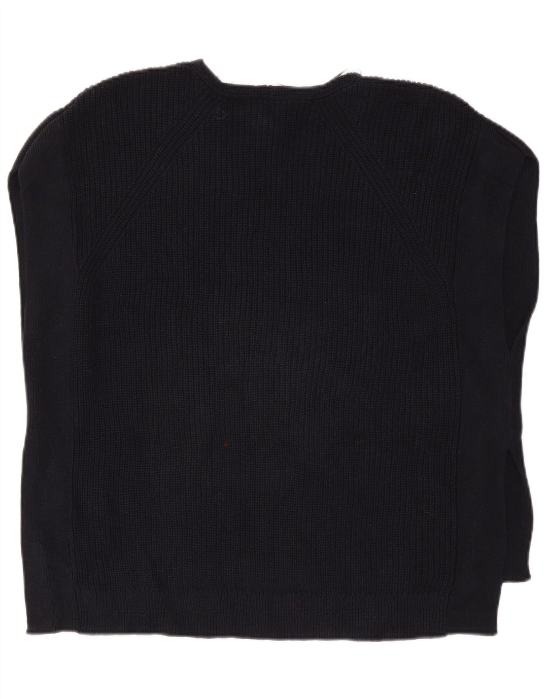 John Lewis Damen Übergroßes Weste-Tanktop UK 14 Medium Marineblau Baumwolle