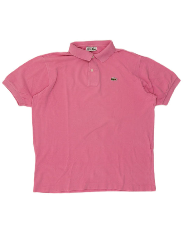 Lacoste Herren-Poloshirt, Größe 5, groß, Rosa