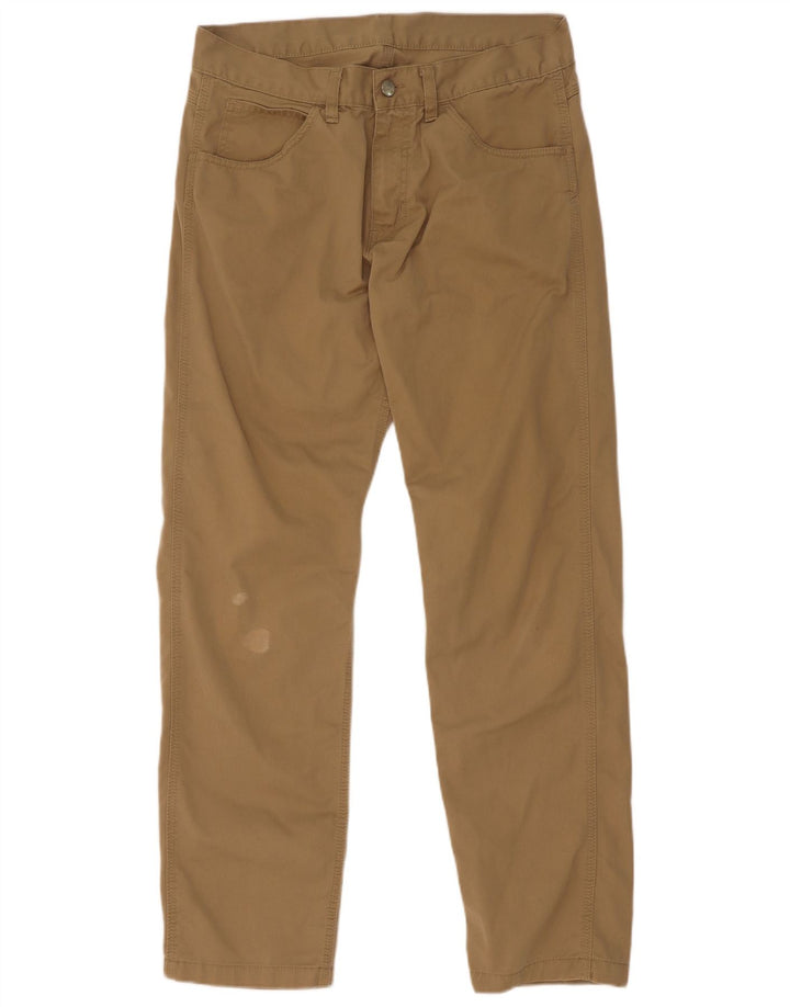 Carhartt Herren Gerade Freizeithose W32 L32 Braunes Polyester