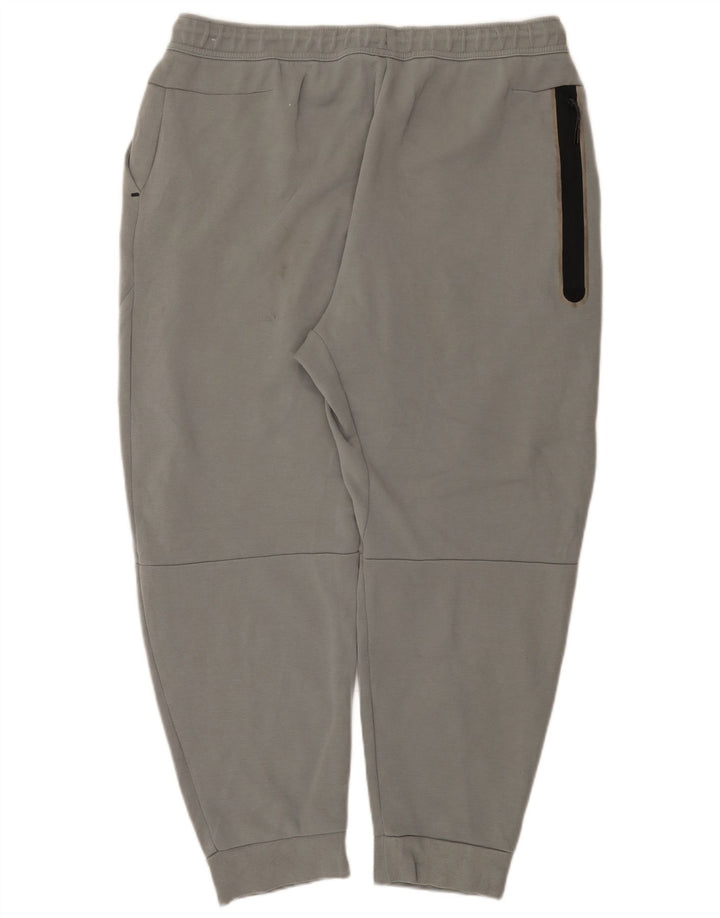 Nike Herren-Trainingshose, Jogginghose, Größe 2XL, graue Baumwolle