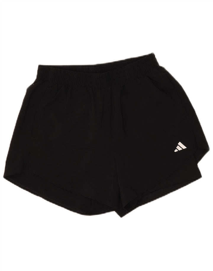 Adidas Damen Sportshorts mit regulärer Passform, UK 8/10, Größe S, Schwarz, Polyester