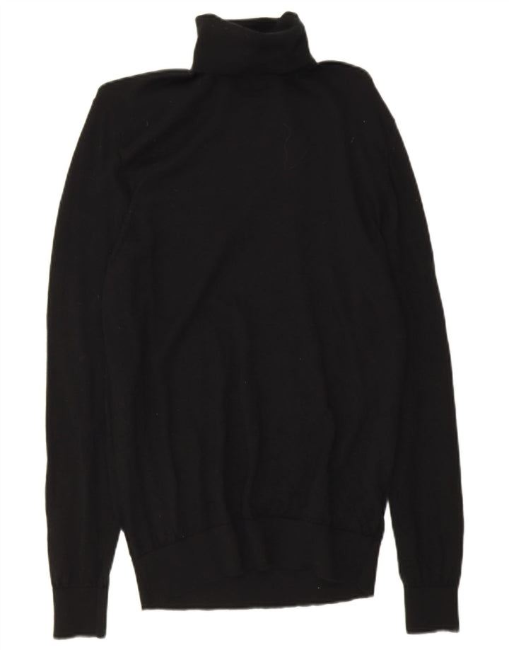 Marks & Spencer Herren Autograph Rollkragenpullover Mittelschwarz