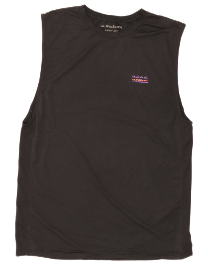 Quiksilver Herren-Weste mit normaler Passform, mittelschwarz, Polyester