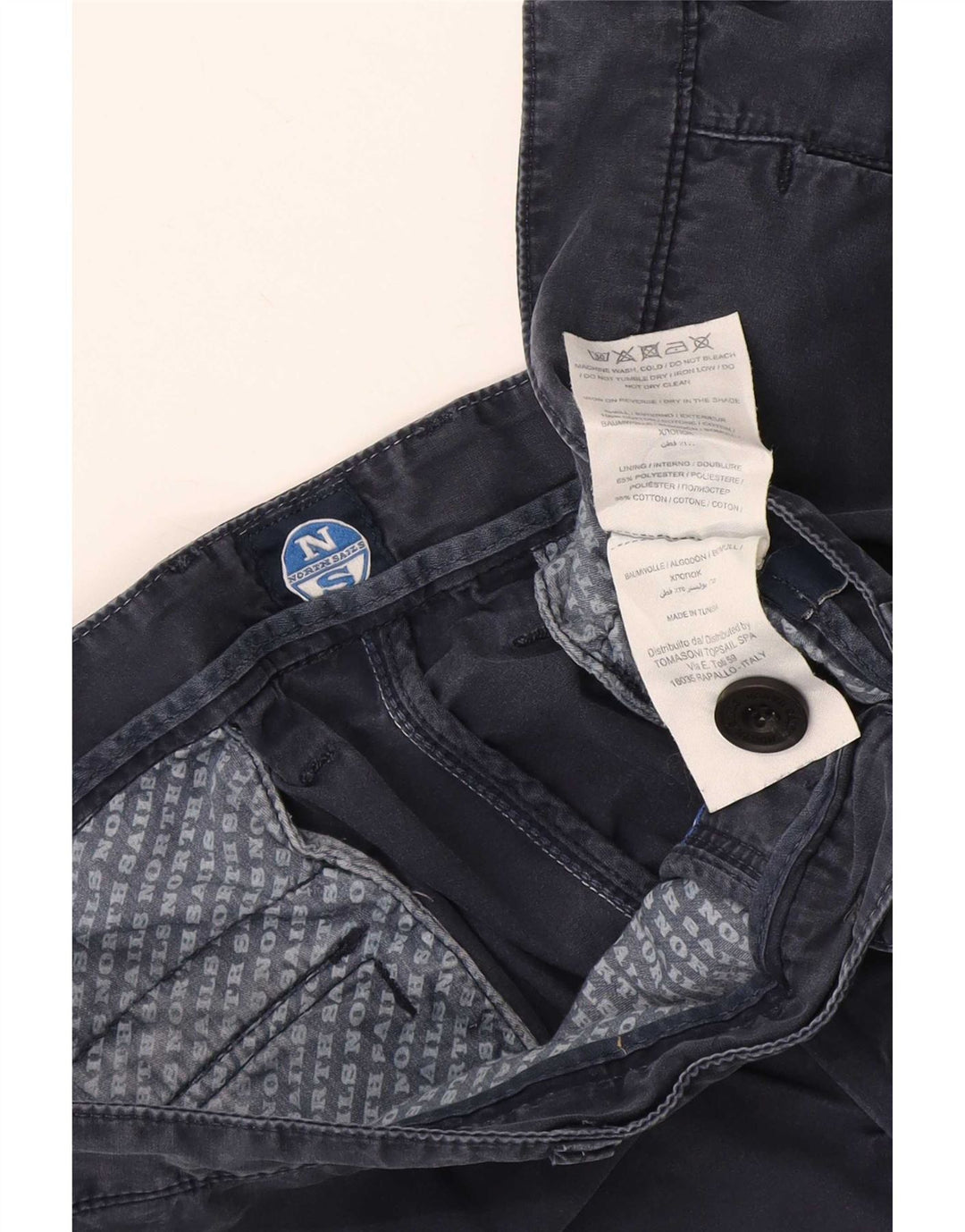 North Sails Herren-Cargohose W36, große marineblaue Baumwolle