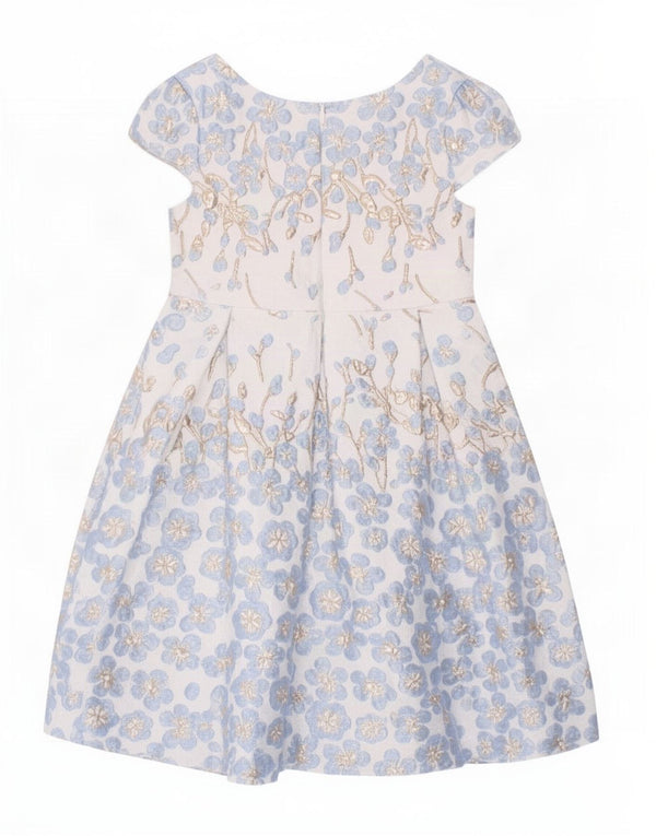 Monsoon Prinzessinnenkleid für Mädchen, 2–3 Jahre, weißes Blumenmuster, Polyester
