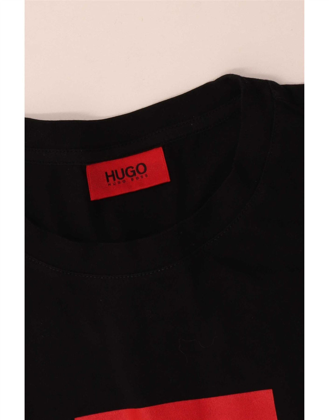 Hugo Boss Herren-T-Shirt mit Grafik, groß, Schwarz, Farbblock