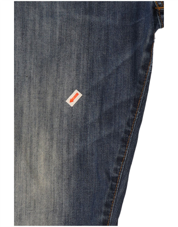 Levi's Herren 527 Bootcut Jeans W34 L34 Blaue Baumwolle