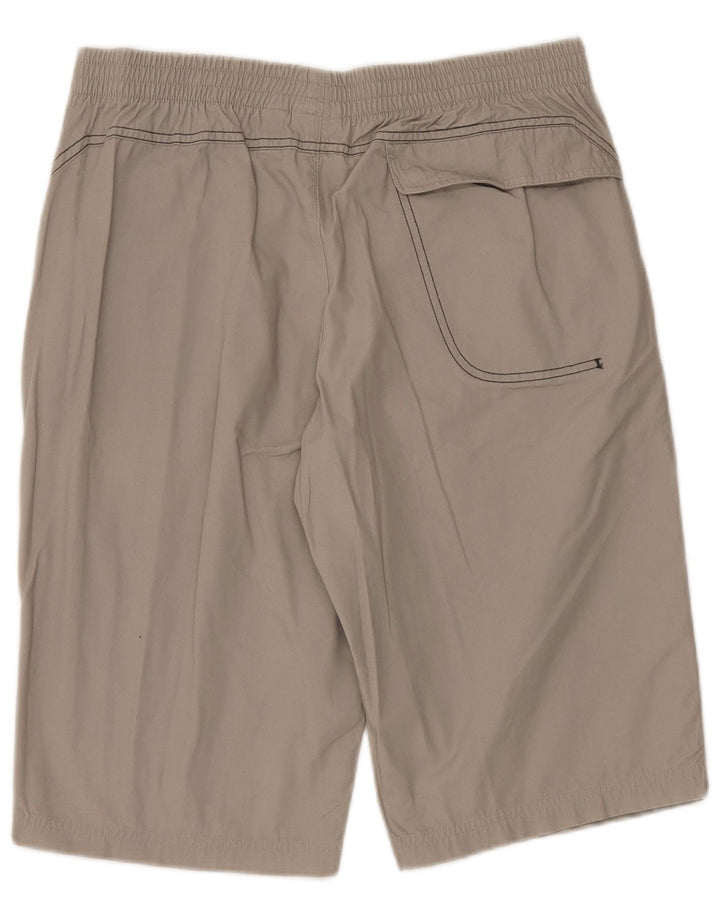 Adidas Herren Sportshorts mittelgraue Baumwolle