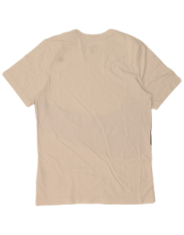 Nike Herren-T-Shirt mit Grafik, mittelweiße Baumwolle