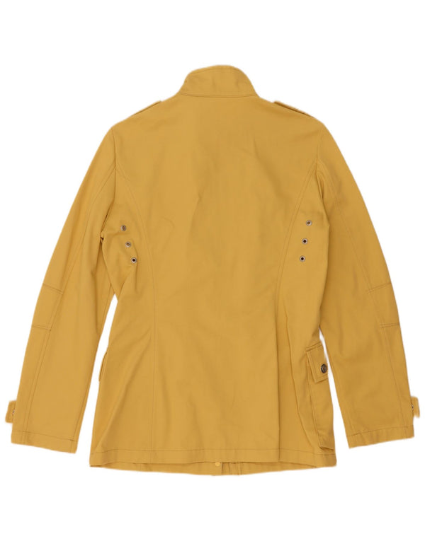 Paul & Shark Damen Yachting Military Jacke UK 10 Small Gelb Baumwolle