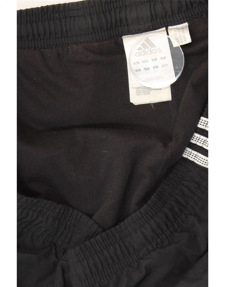 ADIDAS Herren-Trainingshose, Jogginghose, Größe L, Schwarz, Polyester