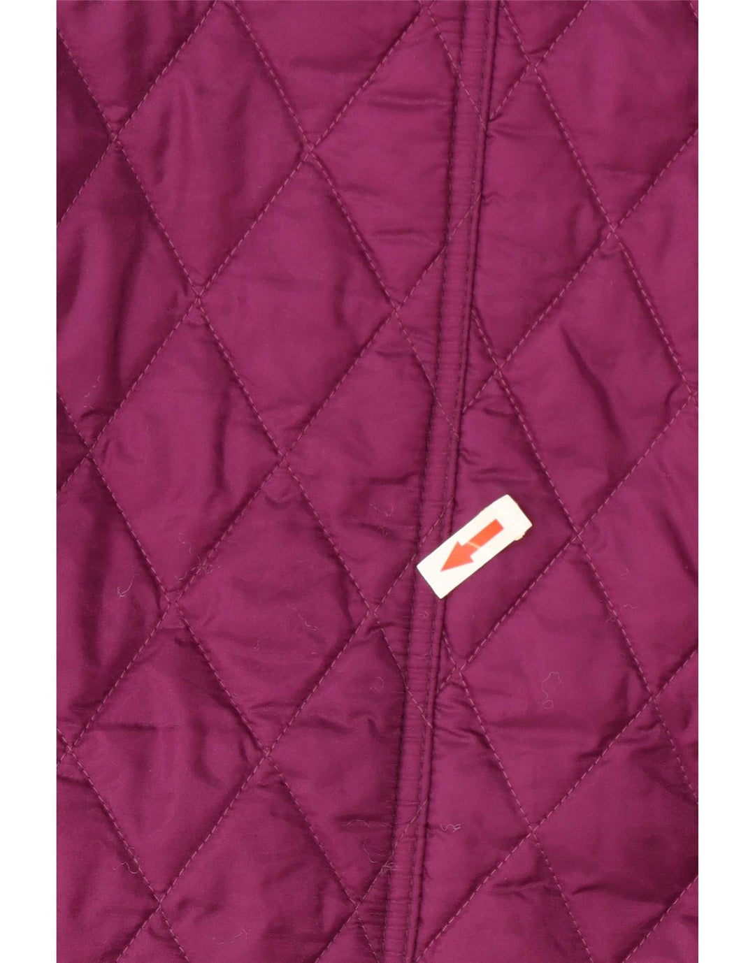 Barbour Damen Steppjacke UK 16 Large Lila Colourblock Polyamid