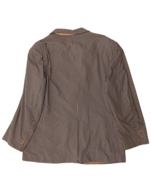 Orvis Herren-Blazer mit 3 Knöpfen, UK 42, XL, grau kariert